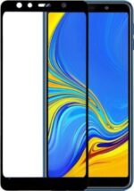 5D Full Cover Προστασία Οθόνης Tempered Glass 9H για Samsung Galaxy A7 2018 (A750) – Μαύρο - Image 2