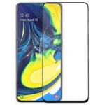 5D Full Cover Προστασία Οθόνης Tempered Glass 9H για Samsung Galaxy A80/A90 - Μαύρο - Image 3