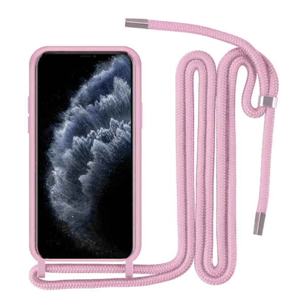 Θήκη Σιλικόνης με Λουράκι για Xiaomi Redmi Note 14 Pro 5G/ Note 14 Pro Plus - Χρώμα: Ροζ - Image 1