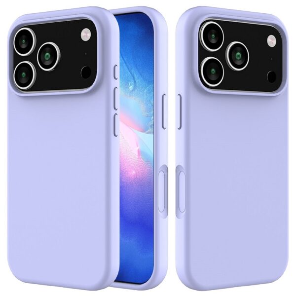 Θήκη Soft Σιλικόνης Για Apple iPhone 17 Pro – Λιλά - Image 1