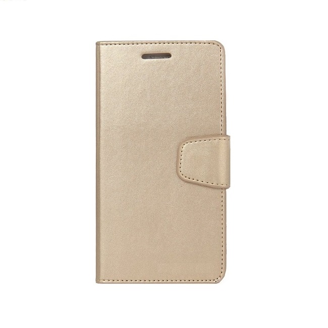 Θήκη Book Case Stand Με Θήκες Για Κάρτες για Apple iPhone 17 Pro Max - Χρυσό