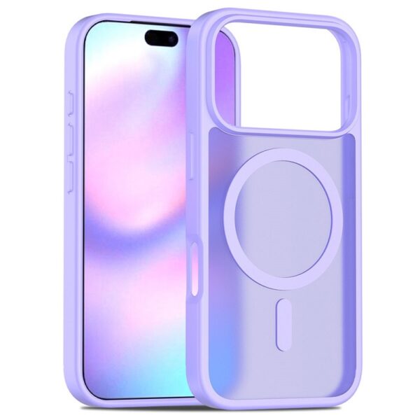 Skin Feel Back Cover Θήκη με Magsafe για Apple iPhone 17 Pro Max -  Λιλά - Image 1