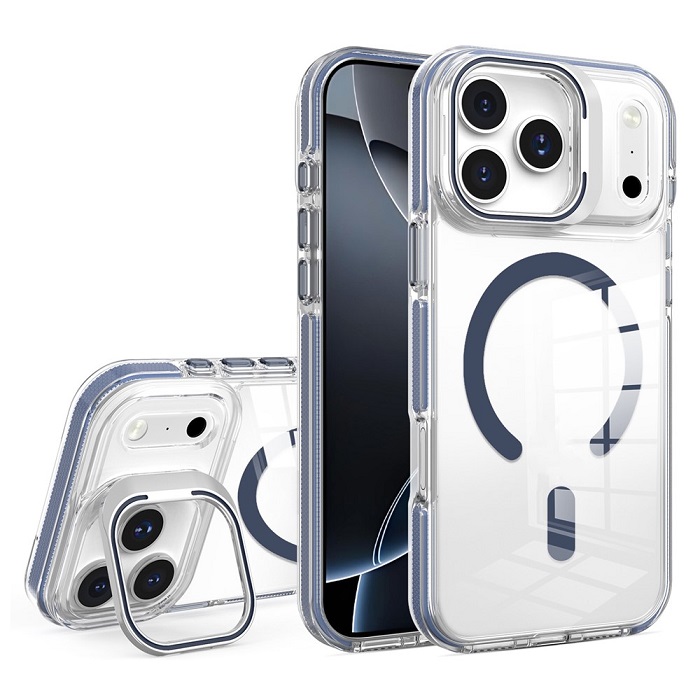 Θήκη Magsafe Με Stand Για Apple iPhone 17 Pro Max - Μπλε