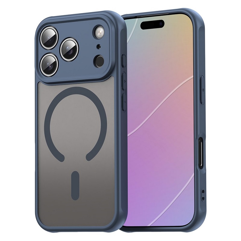 Skin Feel Back Cover Θήκη με Magsafe για Apple iPhone 17 Pro - Μπλε