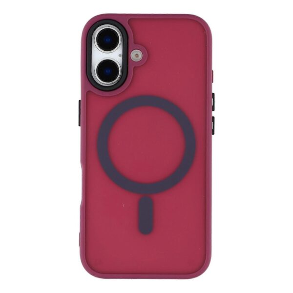 Skin Feel Back Cover Θήκη με Magsafe για Apple iPhone 17 - Μπορντό - Image 1