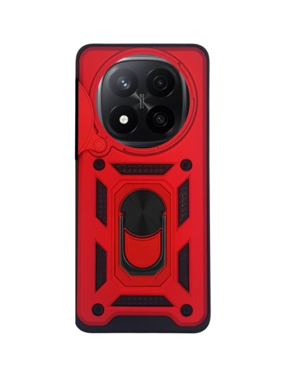 Θήκη Motomo Tough Armor With Ring για Xiaomi Redmi Note 14 Pro 5G/ Note 14 Pro Plus 5G - Χρώμα: Κόκκινο - Image 1
