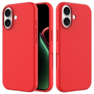 Θήκη Soft Σιλικόνης Για Apple iPhone 17 – Κόκκινο