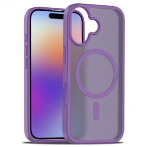 Skin Feel Back Cover Θήκη με Magsafe για Apple iPhone 17 – Μωβ Σκούρο