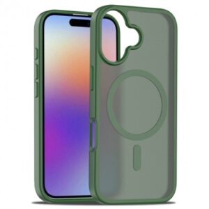 Skin Feel Back Cover Θήκη με Magsafe για Apple iPhone 17 – Πράσινο