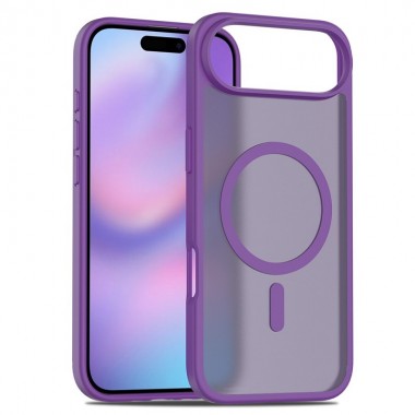 Skin Feel Back Cover Θήκη με Magsafe για Apple iPhone 17 Air – Μωβ Σκούρο