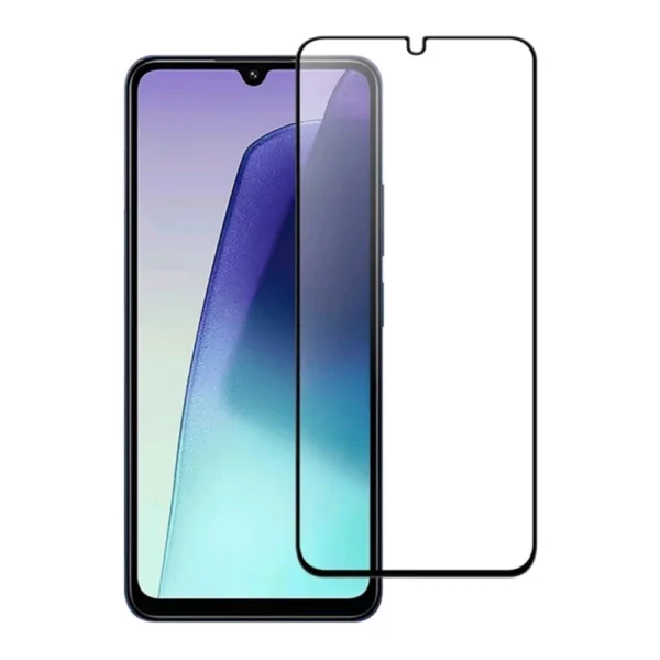 Τζαμάκι Προστασίας/Tempered Glass Full Glue για Samsung A07 : Μαύρο - Image 1